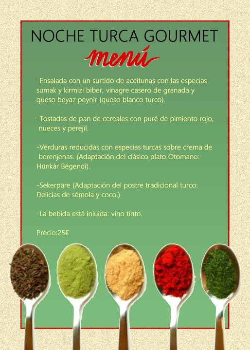 Noche turca Gourmet en la Hayat´s Chocolate Factory Que Hacer en Murcia