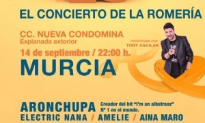 Concierto de la romeria - Murcia 40 Pop 2015