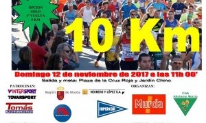 Este domingo arranca la VIII Edición de la carrera 10 kilómetros Ciudad de Murcia Hipercor