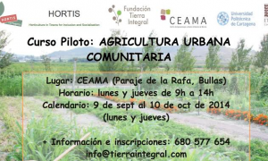 Curso Piloto para Adultos Agricultura Urbana Comunitaria