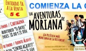 Proyección de las Aventuras de Moriana