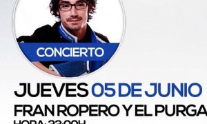 Concierto Fran Ropero y El Purga