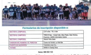 Carrera por la vida en Mazarrón
