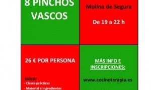 Taller de cocina: 8 Pinchos Vascos