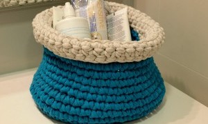 Taller cesto de trapillo e iniciación al ganchillo XL