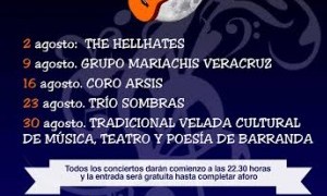 Ciclo de conciertos a la Luna de Barranda, Caravaca de la Cruz