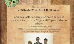 Inauguración Academia de las Artes Mágicas y Escénicas de Murcia