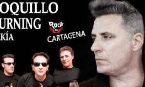 Loquillo, Burning y Sekía en concierto en Cartagena