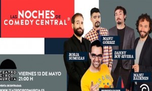 Las noches de Comedy Central en Teatro Circo de Murcia