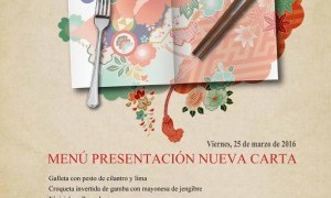 Presentación de la nueva carta de Tiquismiquis