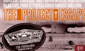 Sorteo de 1 experiencia en The Project Escape