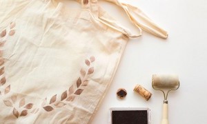 Estampación casera con materiales reciclados