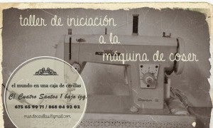 Taller de iniciación a la máquina de coser
