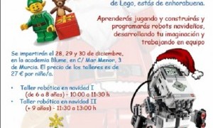 Taller de Robotix para estas Navidades