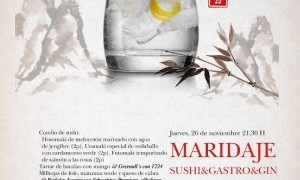 Cena Maridaje Sushi&Gastro&Gin en Tiquismiquis