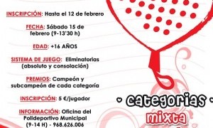 Torneo de Pádel San Valentín