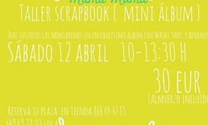 Taller mini álbum Scrapbook 