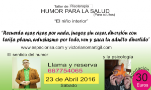 Taller de la Risa para adultos en Espaciorisa