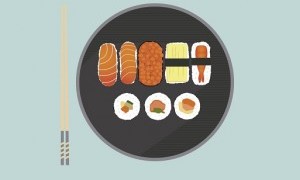 Curso de Sushi+Cena+Shake+Licores en Tejemaneje