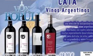Cata de vinos Argentinos en Vox Populi Gastromercado